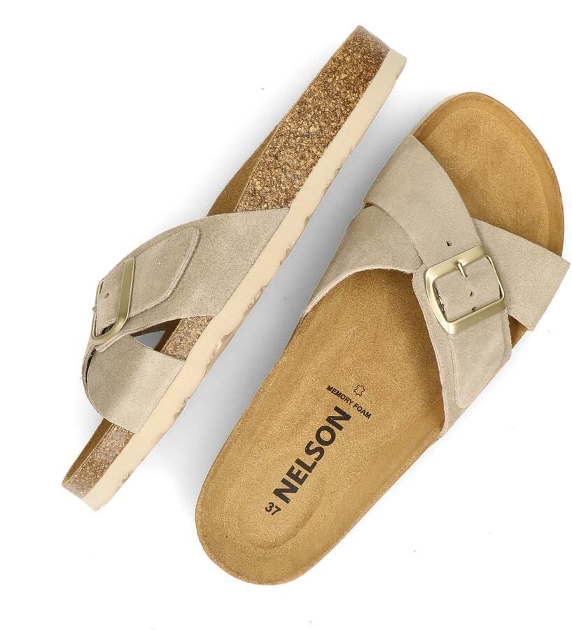 Nelson suède slippers beige - Foto 4