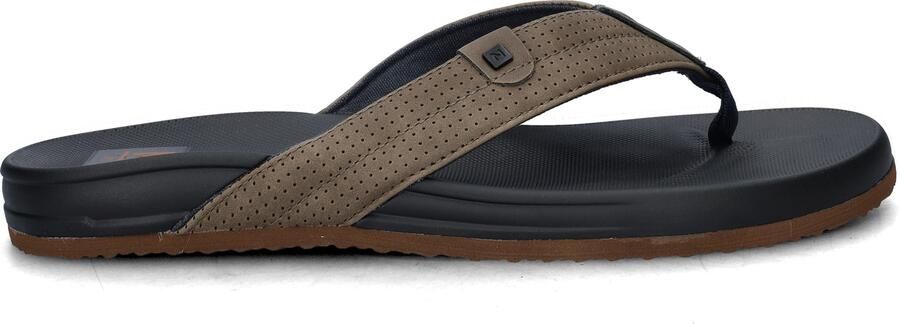 Nelson teenslippers taupe - Foto 4