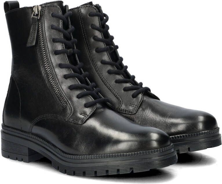 Nelson leren veterboots zwart - Foto 4