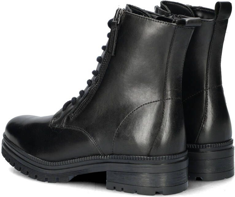 Nelson leren veterboots zwart - Foto 3