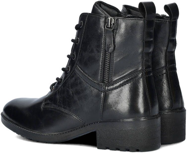 Nelson leren veterboots zwart - Foto 3