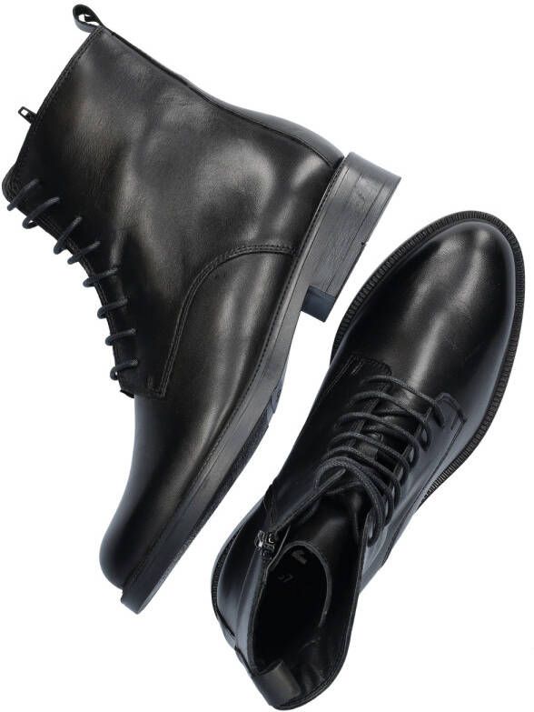 Nelson leren veterboots zwart - Foto 3