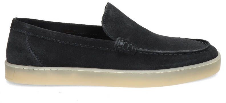 Nelson suède loafers donkerblauw - Foto 7