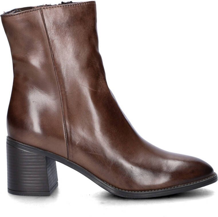 Nelson leren enkellaarzen bruin - Foto 4