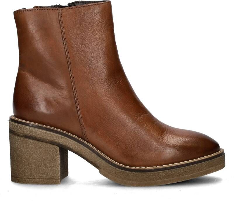 Nelson leren enkellaarzen cognac - Foto 5