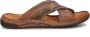 Nelson leren slippers cognac - Thumbnail 2
