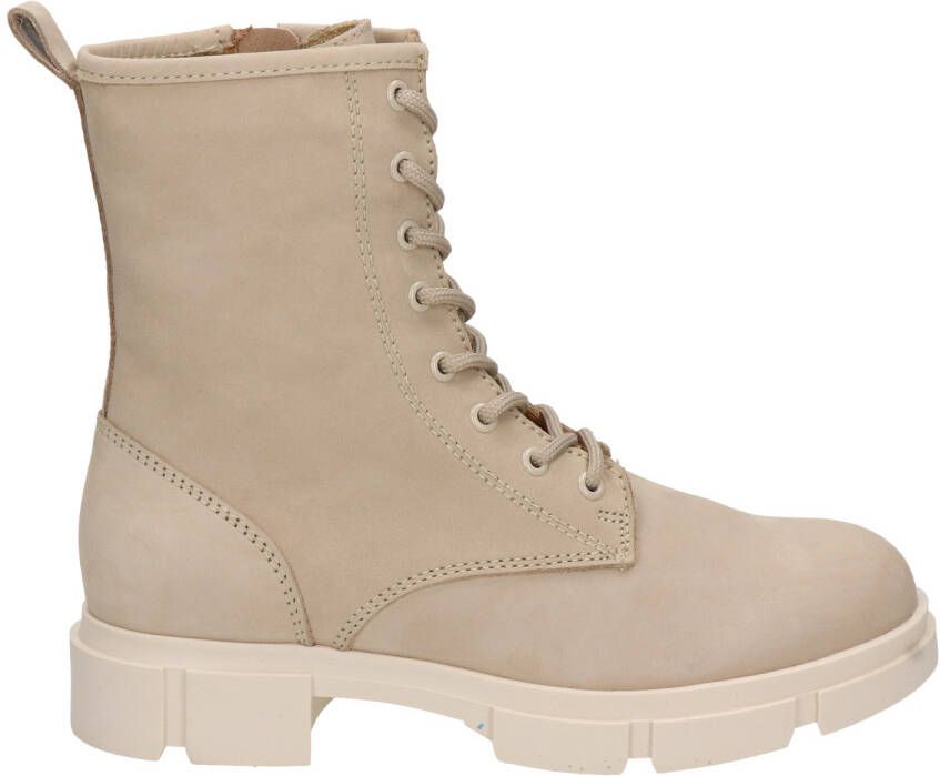 Nelson dames veterboot Off White - Schoenen.nl