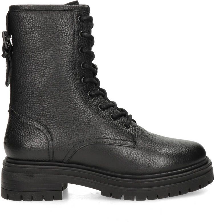 Nelson leren veterboots zwart - Foto 2