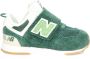 New Balance 574 sneakers donkergroen lichtgroen wit Jongens Meisjes Suede 18 5 - Thumbnail 4