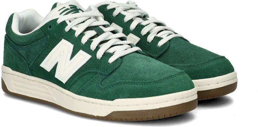 New Balance 480 sneaker van suède met details van leer - Foto 2