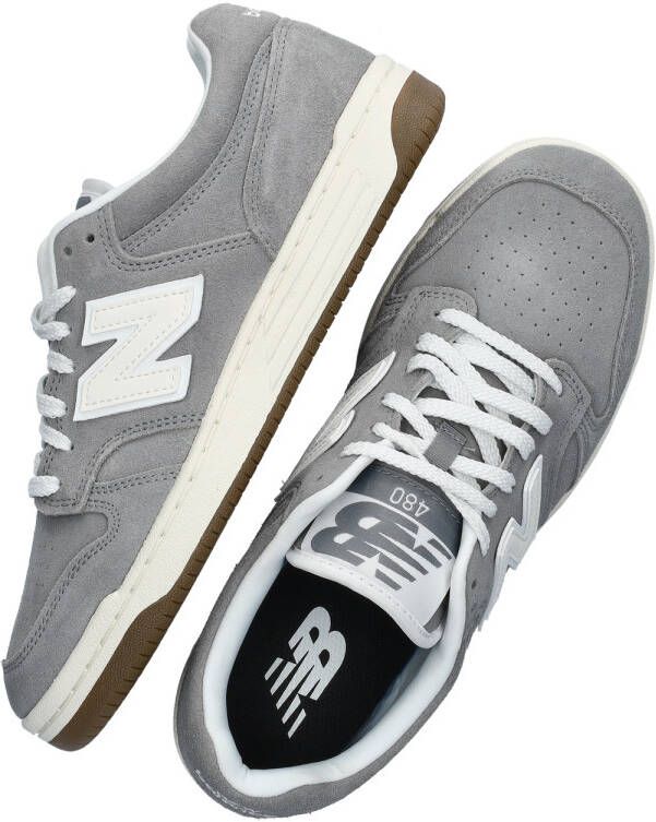 New Balance 480 sneaker van suède met details van leer - Foto 3