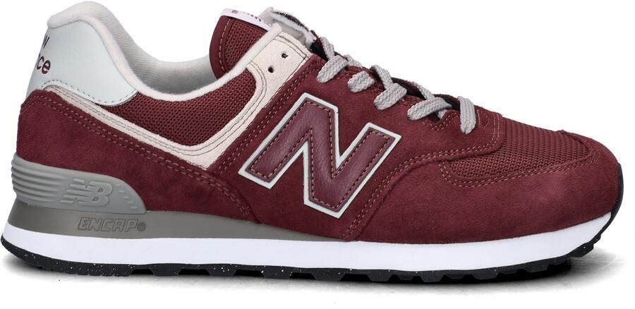 New balance Sneakers laag '574' poederroze robijnrood wit - Foto 10