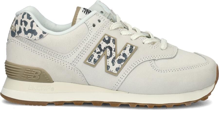 New balance Sneakers laag donkerbeige zwart wit - Foto 10