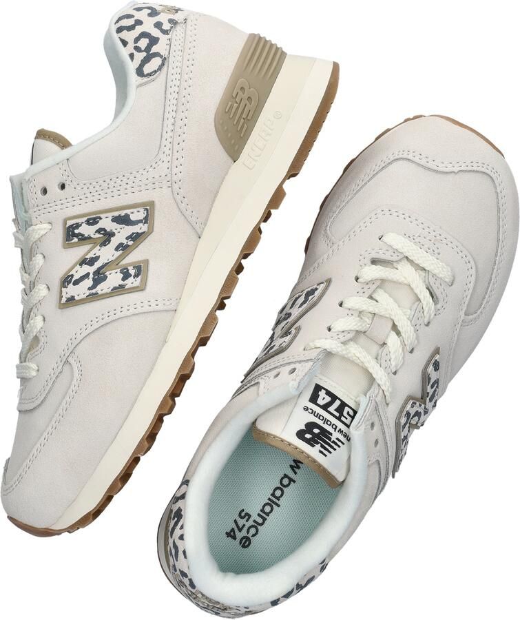 New balance Sneakers laag donkerbeige zwart wit - Foto 11
