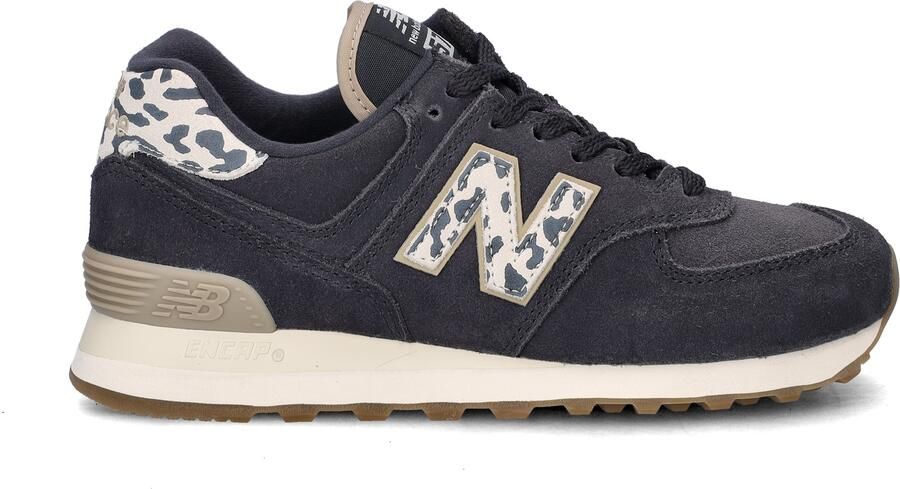 New balance Sneakers laag '574' beige basaltgrijs zwart wit - Foto 8