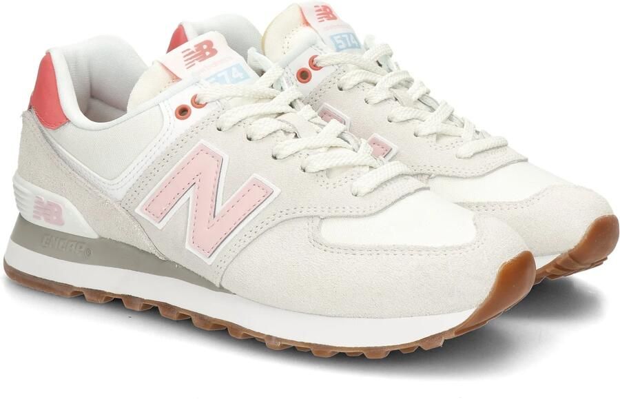 New Balance 574 Schoenen Grijs Vrouw - Foto 4