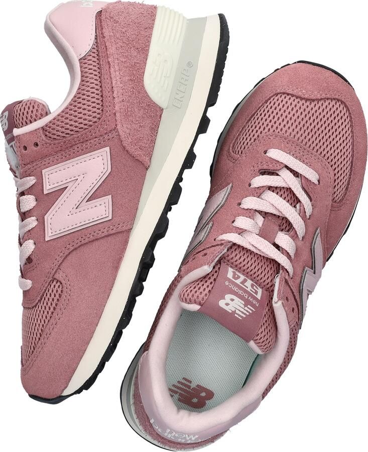 New balance Sneakers laag '574' rosa oudroze - Foto 3