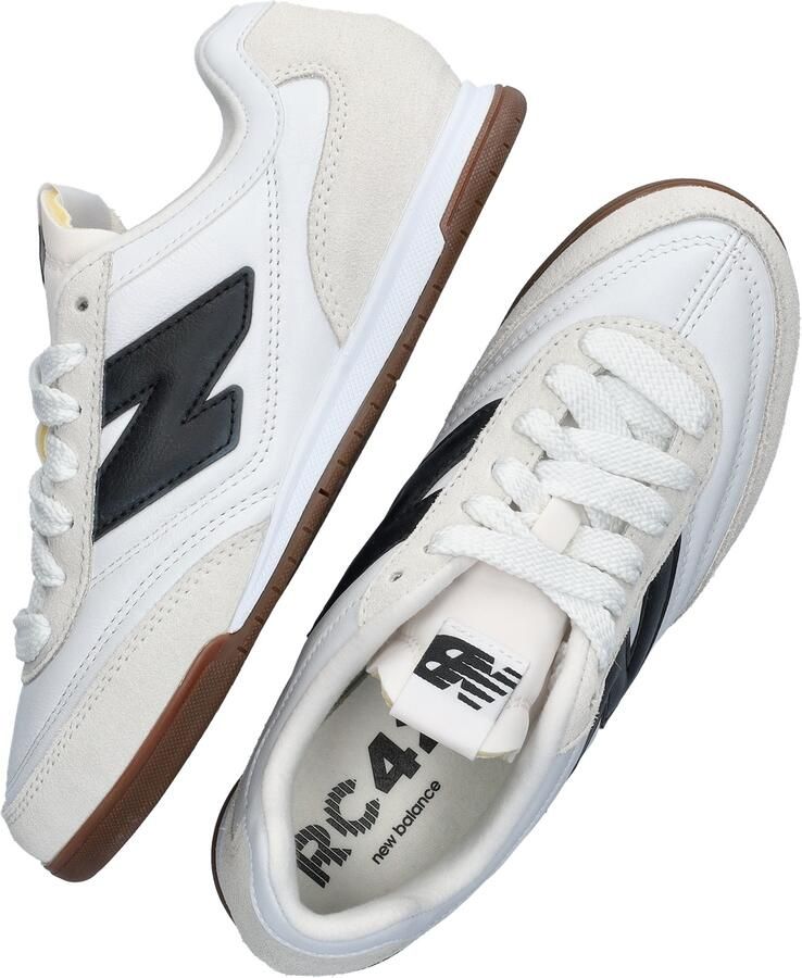 New Balance Sneakers Baskets RC42 cuir blanc avec détails noirs - Foto 3