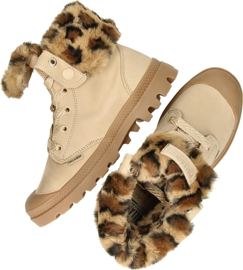 Palladium Veterlaarsjes 'BAGGY' beige bruin zwart - Foto 2