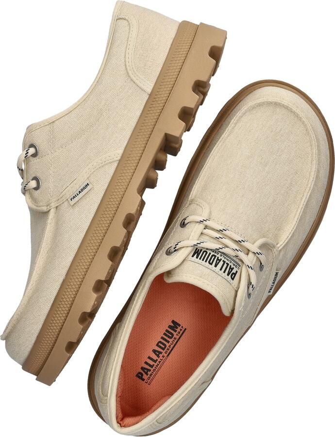 Palladium DUNELITE MOC M Vrije tijdsschoenenHeren veterschoenHeren sneakersCasual Wit beige - Foto 4