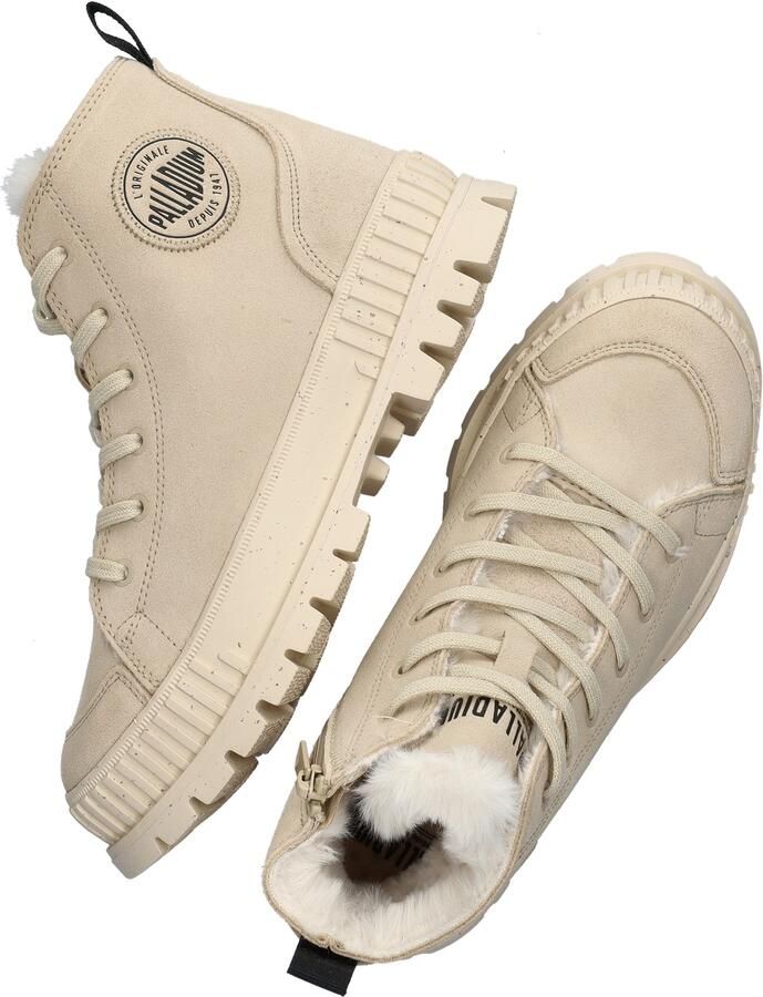 Palladium Pallashock Zip Warm unisex laarzen enkellaars leer 74353-210-M beige - Foto 12