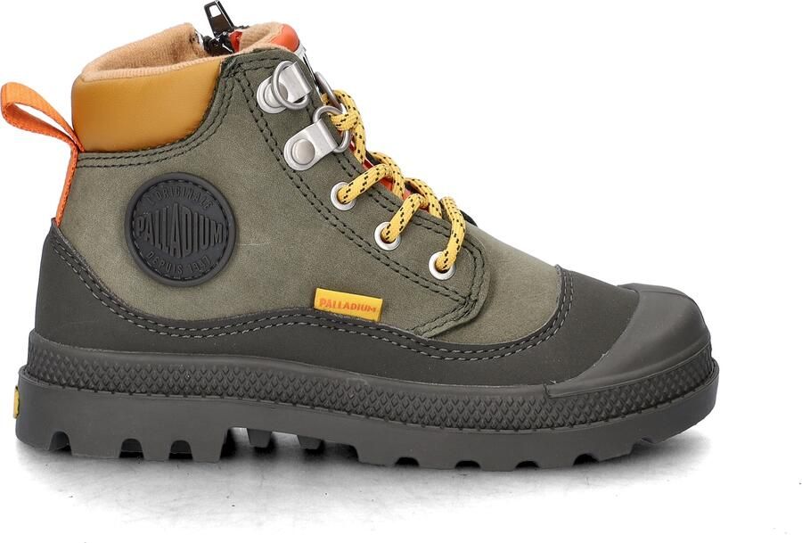 Palladium PAMPA HI CUFF HKR WP Half-hoog Groen - Foto 2