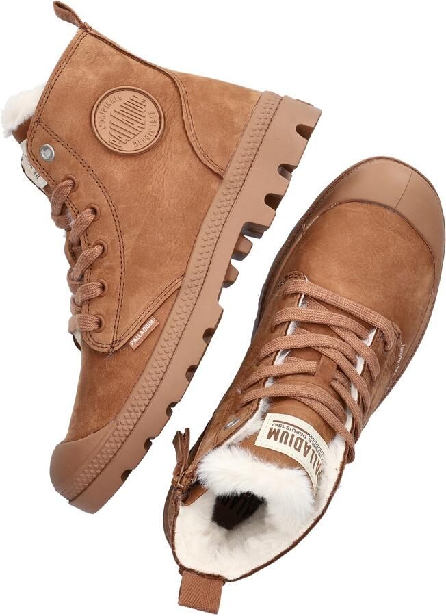 Palladium Pampa Hi Zip Wl Laarzen Bruin Vrouw - Foto 3