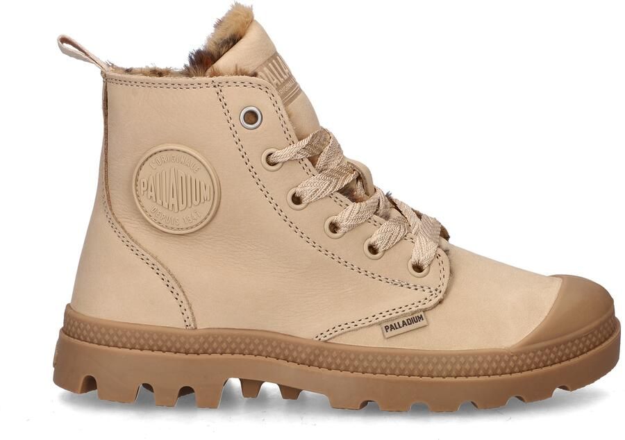 Palladium PAMPA HI ZIP WL WILD Hoge sneakers Veterboots Dames veterschoenen Dames sneakersHalf-hoge schoenen Wit beige - Foto 4