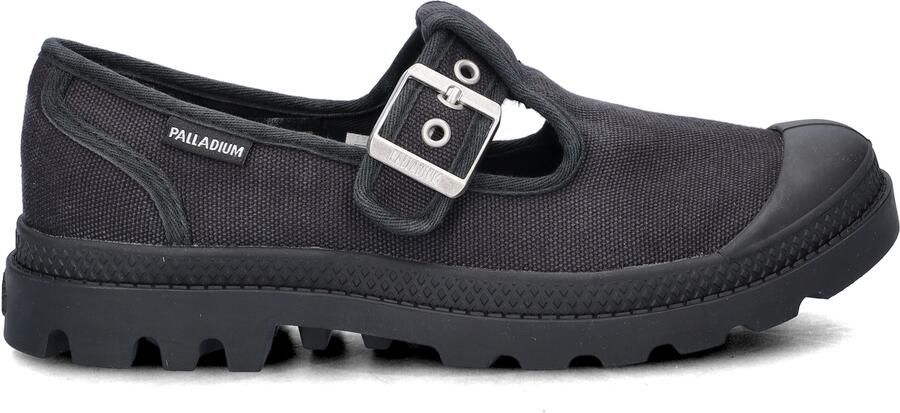 Palladium Lage Sneakers Pampa M-Jane Washed 94475-008-M Black - Foto 2