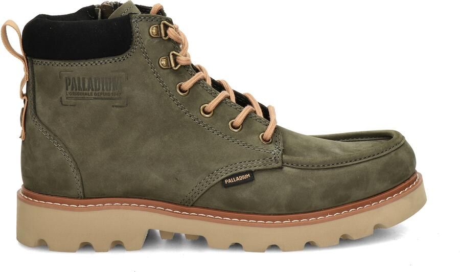 Palladium Trooperlite Grit Zip Laarzen Groen Man - Foto 2