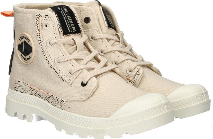 Palladium PAMPA UNDERLAYER Volwassenen Half-hoge schoenen Wit beige - Foto 8