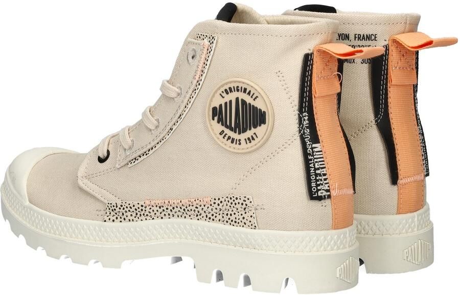 Palladium PAMPA UNDERLAYER Volwassenen Half-hoge schoenen Wit beige - Foto 9