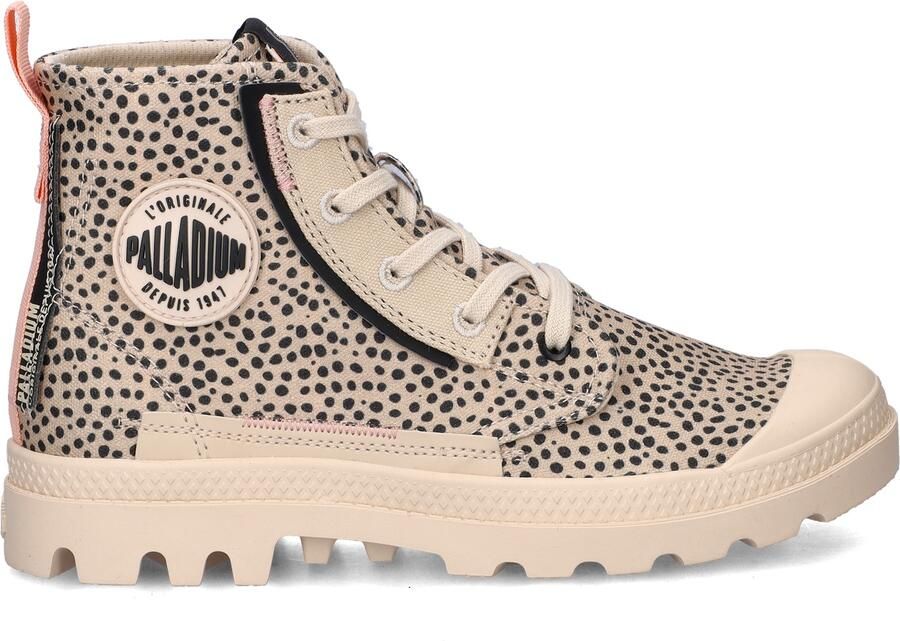 Palladium Veterlaarsjes 'PAMPA' beige zwart - Foto 4