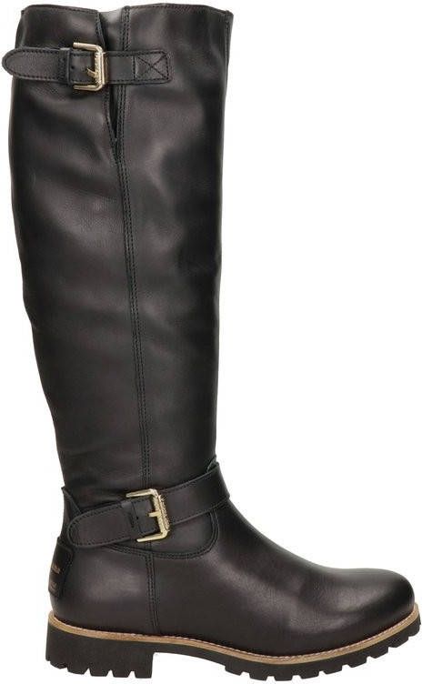 Panama Jack Amberes Igloo gevoerde leren laarzen zwart - Foto 2