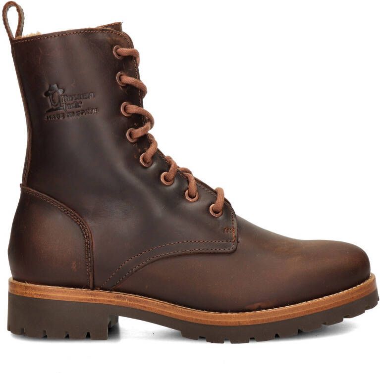 Panama Jack FRISIA~B10~~~~~~~~~~~~~~~~~~~~ Hoge sneakers Veterlaarzen Dames veterschoenen Dames sneakersHalf-hoge schoenen Cognac - Foto 9