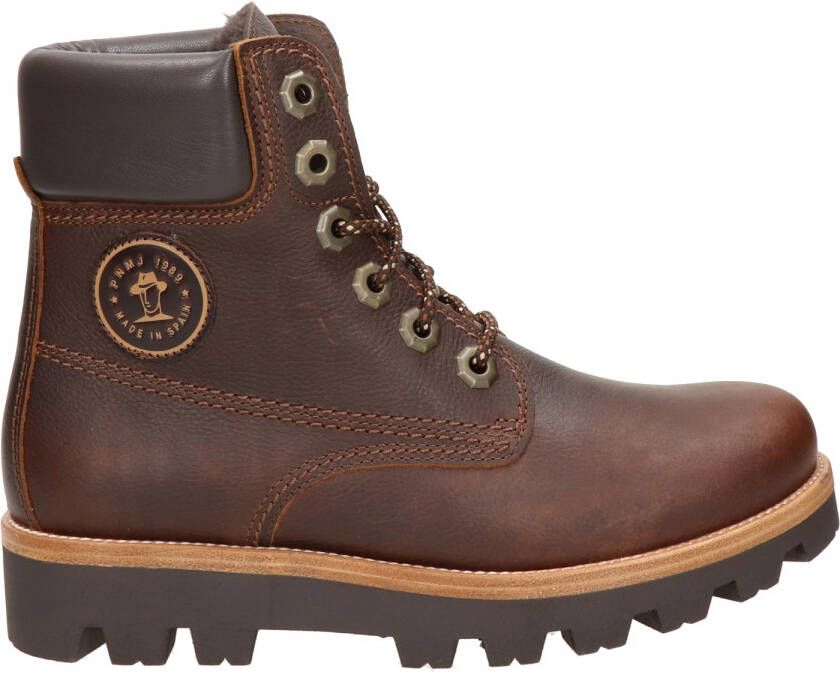 Panama Jack Moritz Igloo leren veterboots bruin - Schoenen.nl