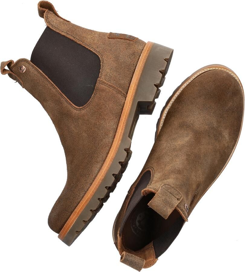 Panama Jack Burton suède chelsea boots bruin - Foto 3