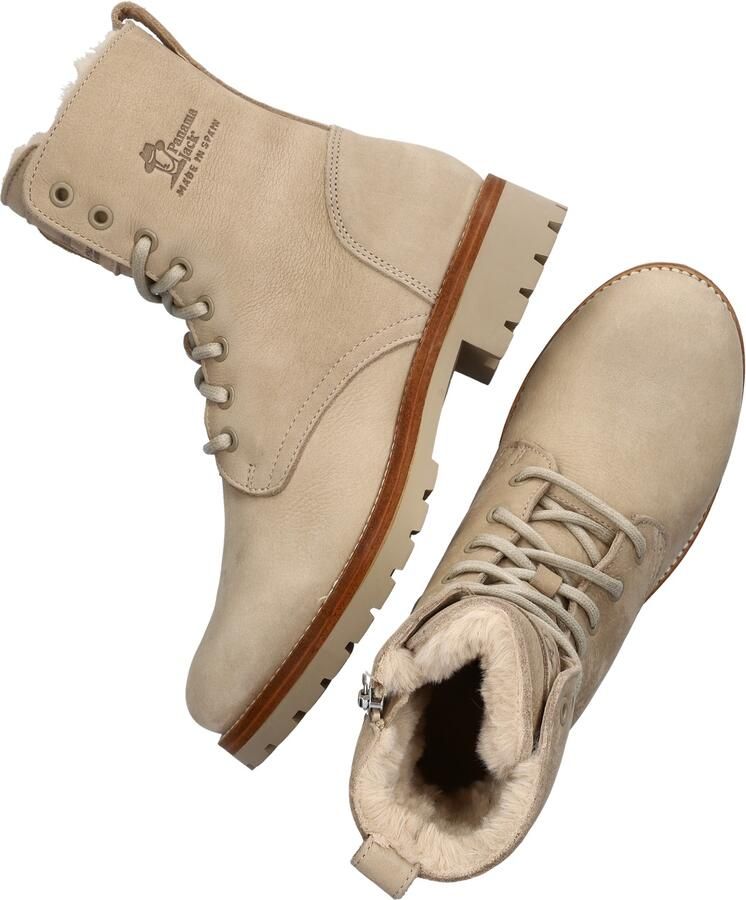 PANAMA JACK nubuck veterboots beige Nubuck Veterboots Dames - Foto 6