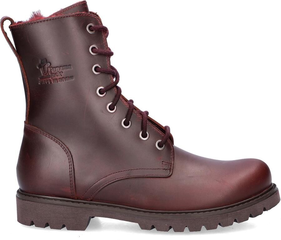 Panama Jack Veterboot Frisia B45 Burdeos Burgundy Rood Warm Gevoerd