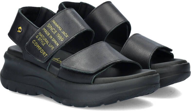 Panama Jack Panam Jack Noah dames sandaal Zwart - Foto 4