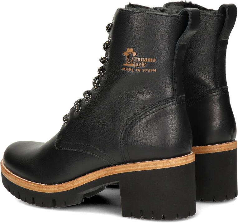 Panama Jack Waterdichte dameslaars met bontvoering en anatomisch voetbed Zwart Dames - Foto 13