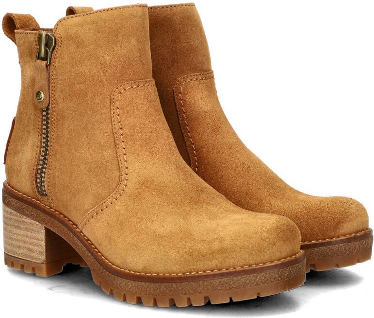 Panama Jack Pauline B13 enkellaarzen met hak cogna Dames - Foto 8