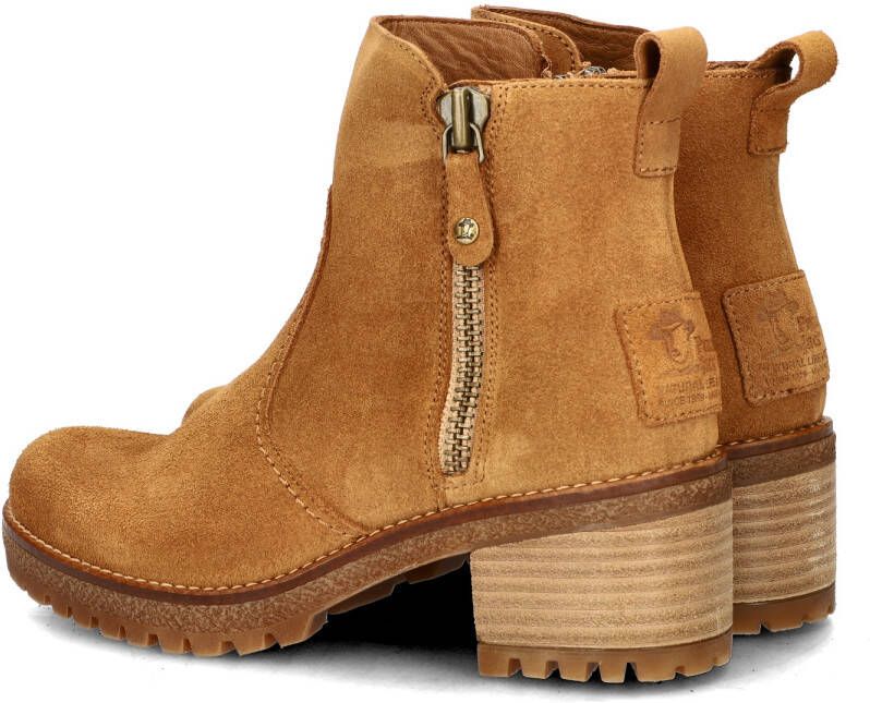 Panama Jack Pauline B13 enkellaarzen met hak cogna Dames - Foto 7