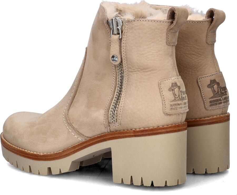 Panama Jack Pauline B17 dames enkellaarzen sportief beige - Foto 3