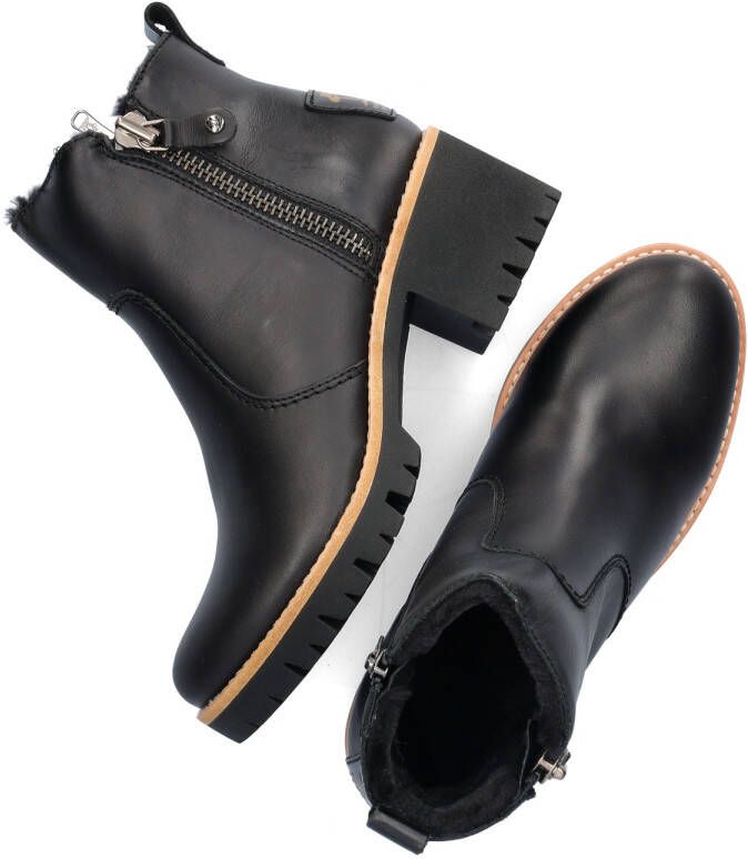 Panama Jack Pauline Travelling B2 enkellaarsjes zwart Dames Leer - Foto 9