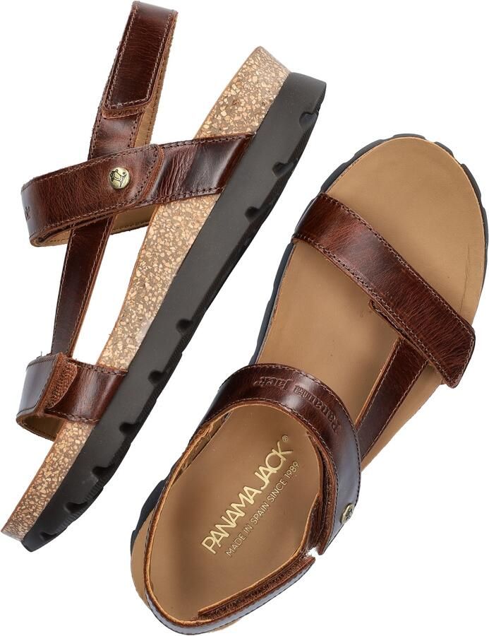 PANAMA JACK Sandalen met riem 'Selma Clay B1' donkerbruin - Foto 2
