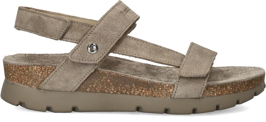 Panama Jack Platte Sandalen met Plakband Gray Dames - Foto 3