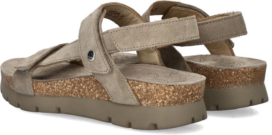 Panama Jack Platte Sandalen met Plakband Gray Dames - Foto 6