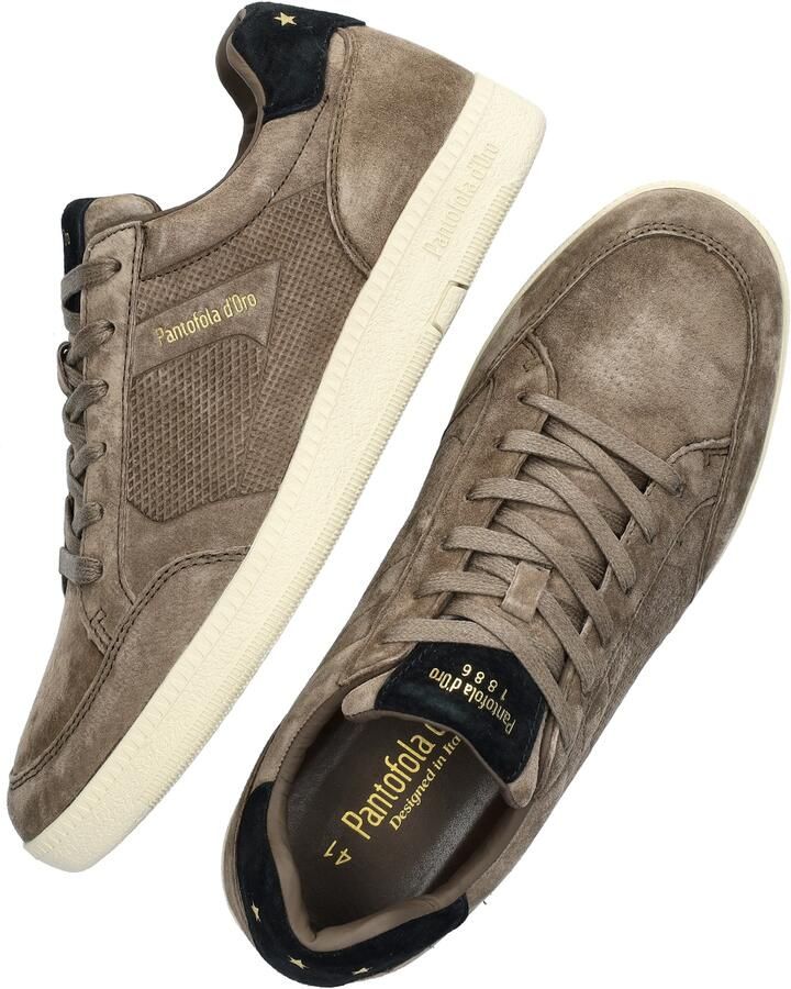 Pantofola d'Oro Velo Sneakers Heren Taupe - Foto 5