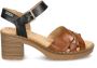 Pikolinos Comfortabele en Elegante Canarias Sandaal Brown Dames - Thumbnail 3
